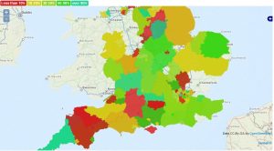 DfE Data Map